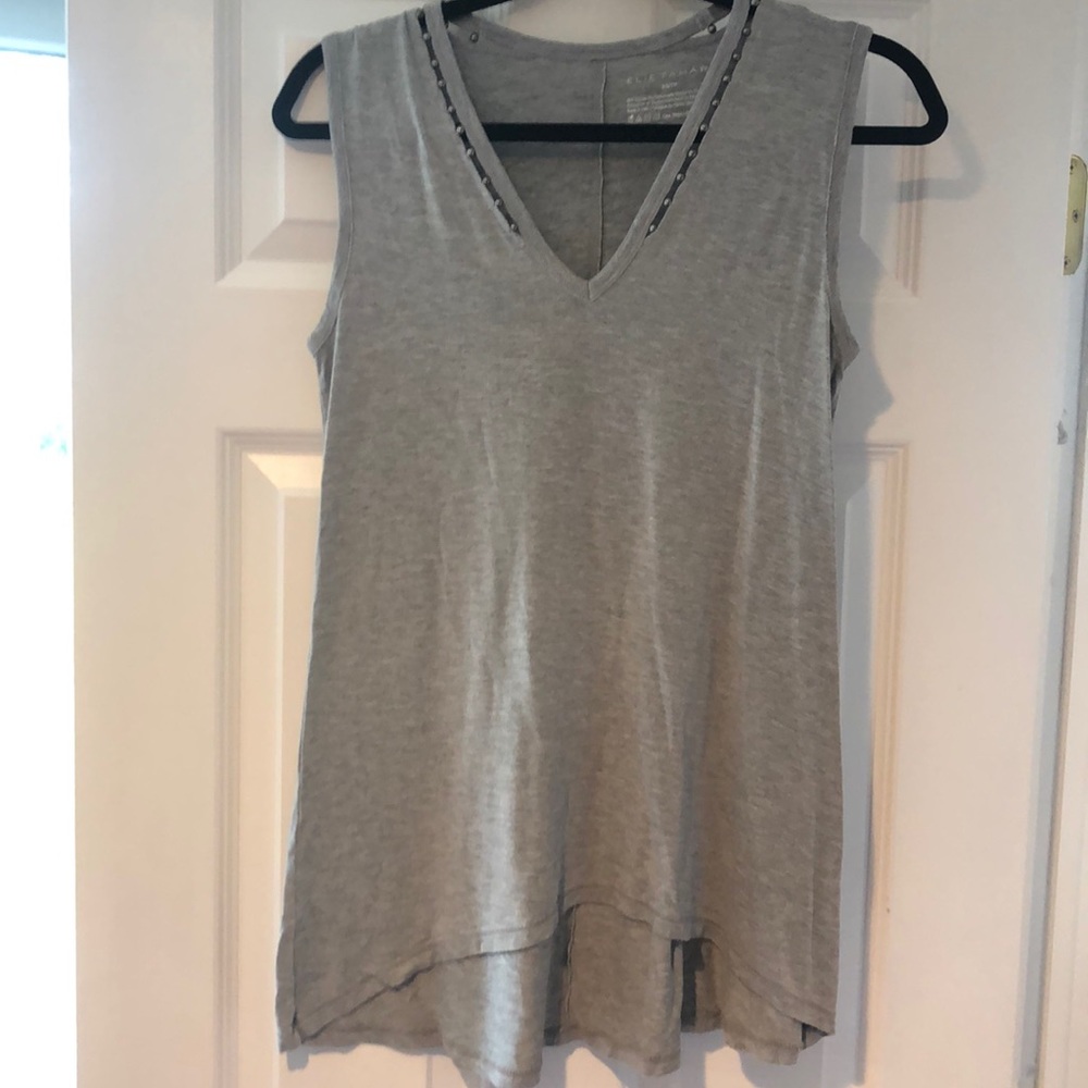 Elie Tahari Viscose Tank